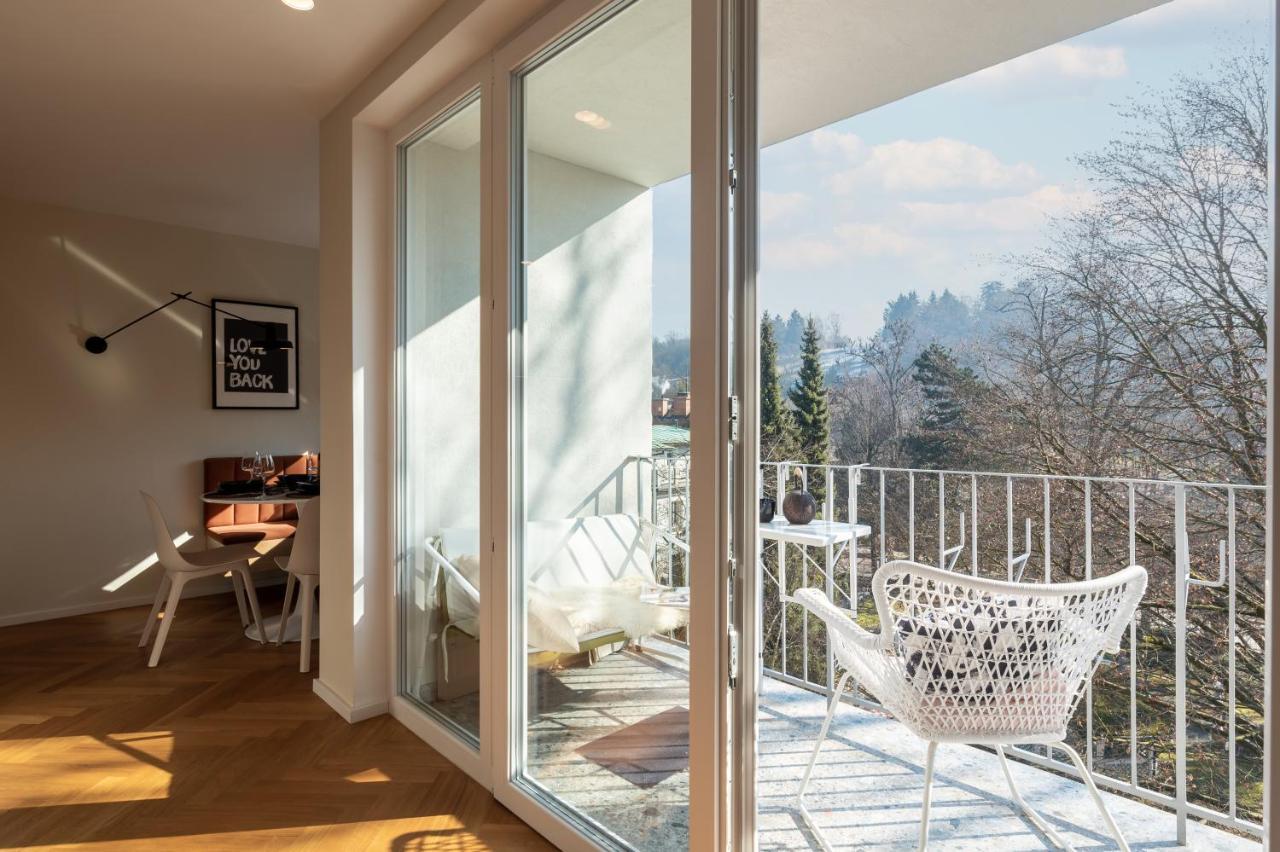 Canopy Apartment Ljubljana Bagian luar foto
